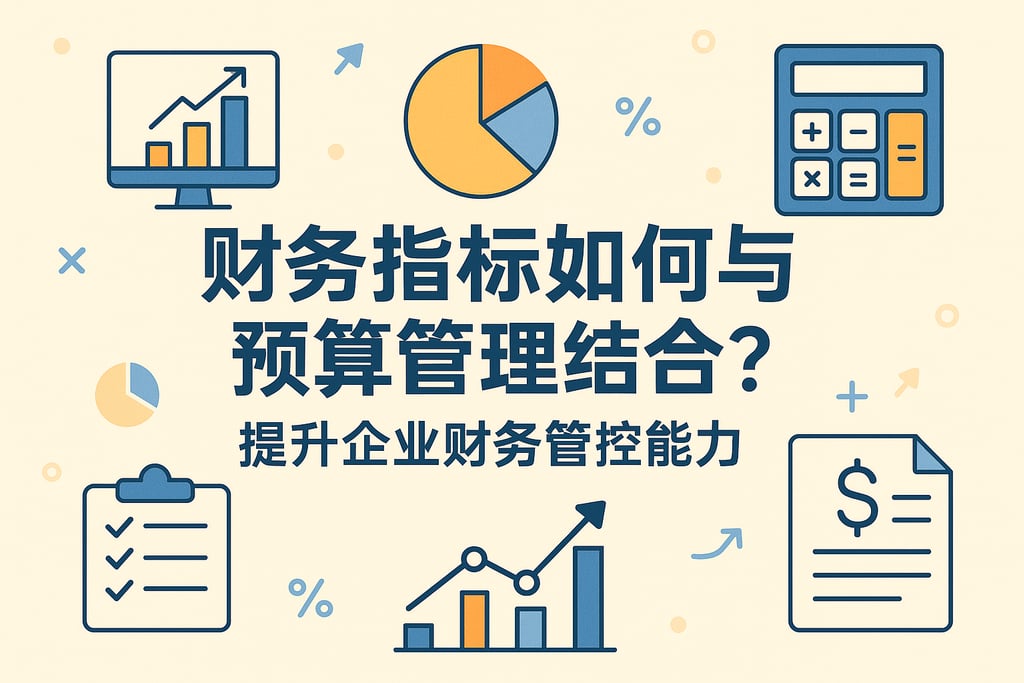 财务指标如何与预算管理结合？提升企业财务管控能力