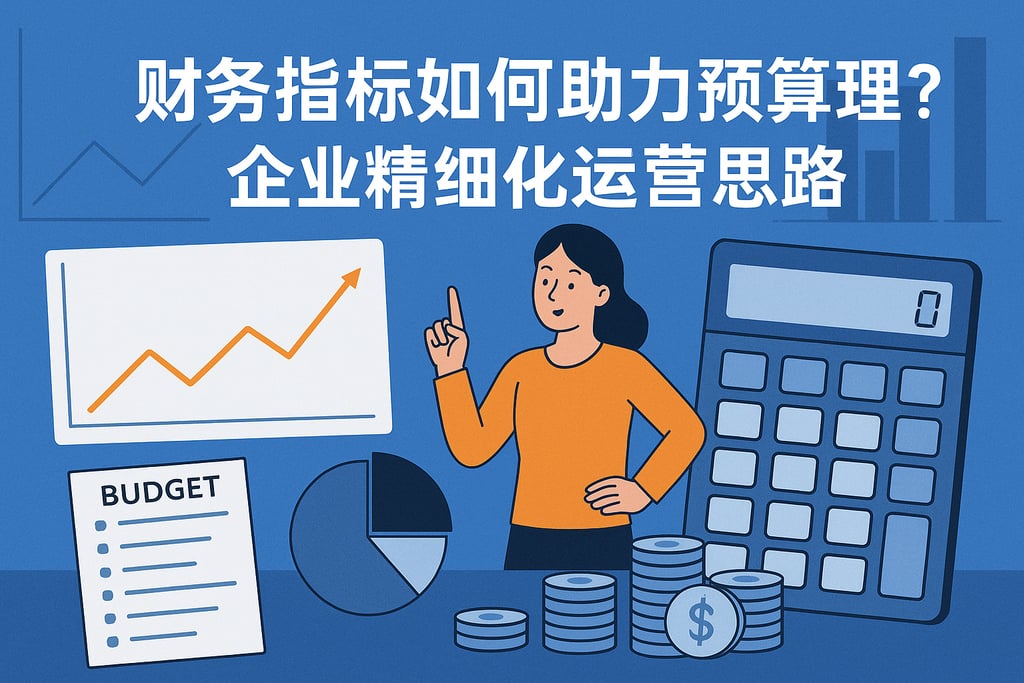 财务指标如何助力预算管理？企业精细化运营思路