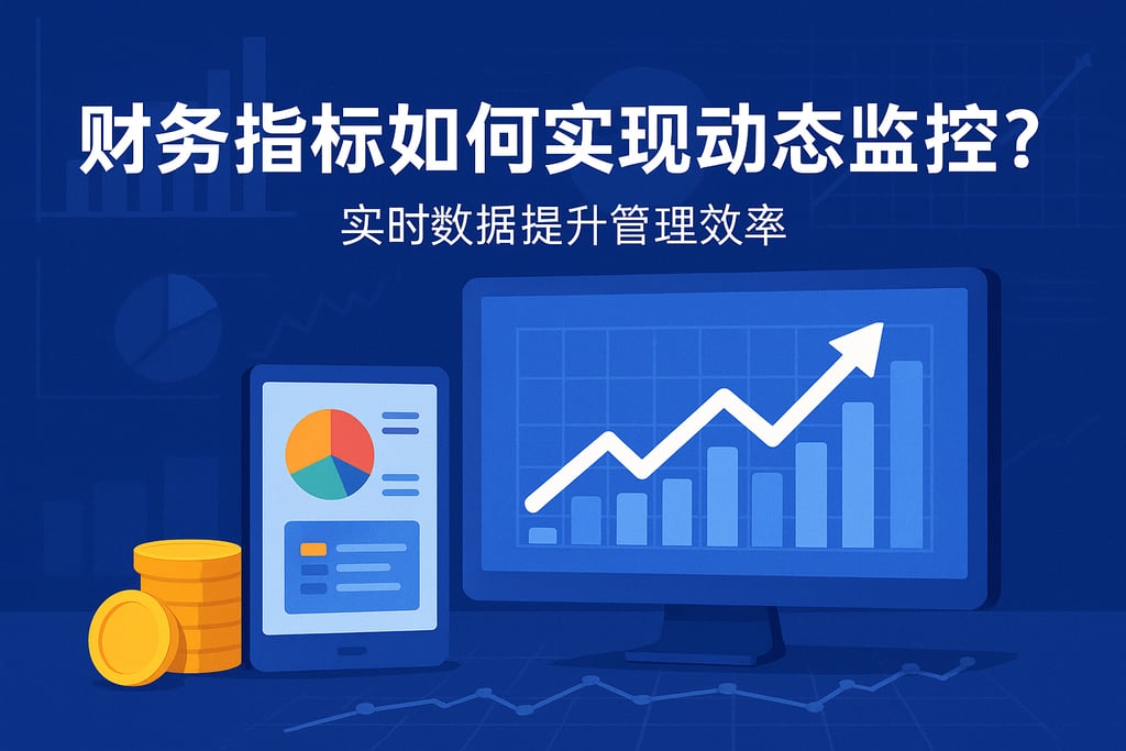 财务指标如何实现动态监控？实时数据提升管理效率