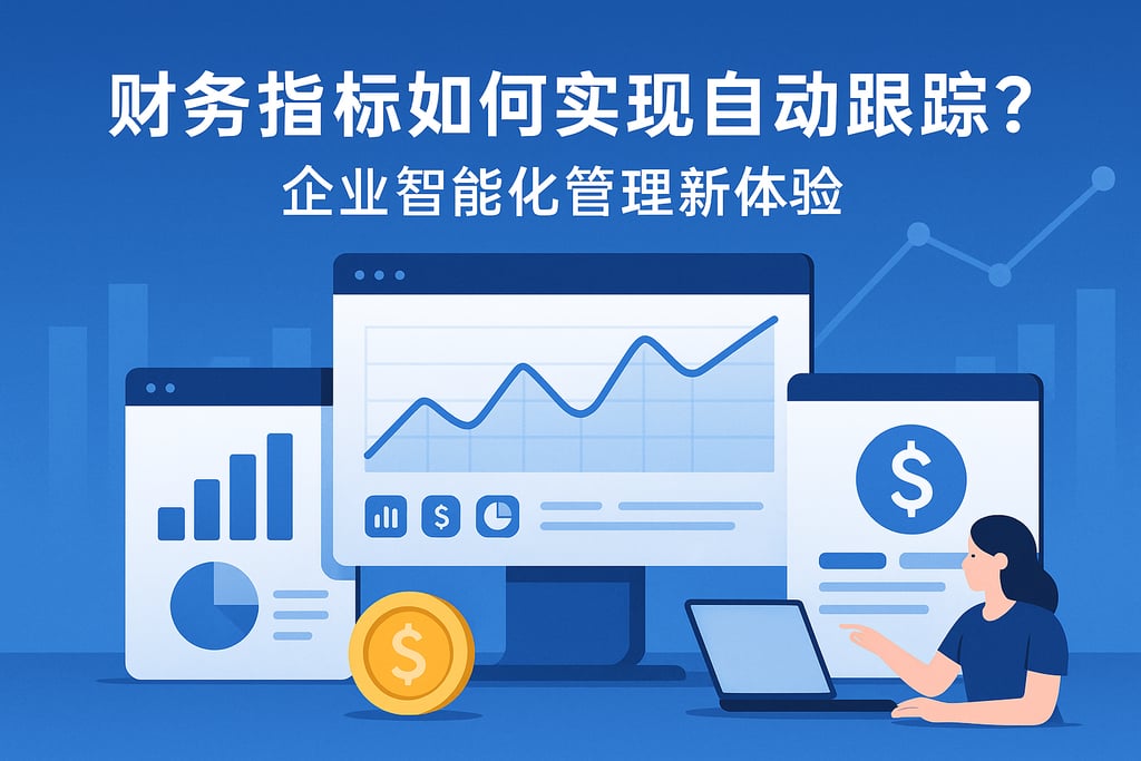 财务指标如何实现自动跟踪？企业智能化管理新体验