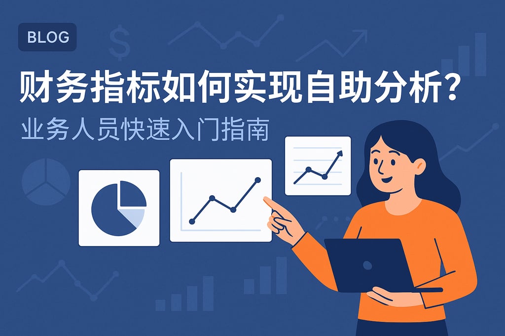 财务指标如何实现自助分析？业务人员快速入门指南