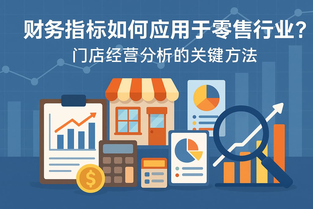 财务指标如何应用于零售行业？门店经营分析的关键方法