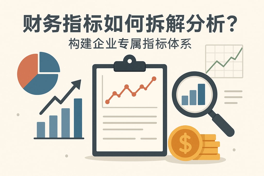 财务指标如何拆解分析？构建企业专属指标体系
