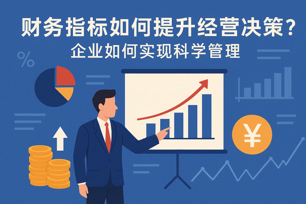 财务指标如何提升经营决策？企业如何实现科学管理