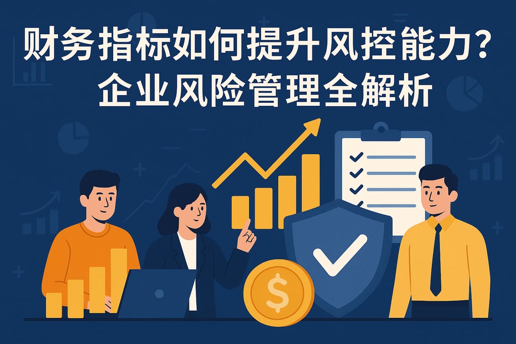 财务指标如何提升风控能力？企业风险管理全解析