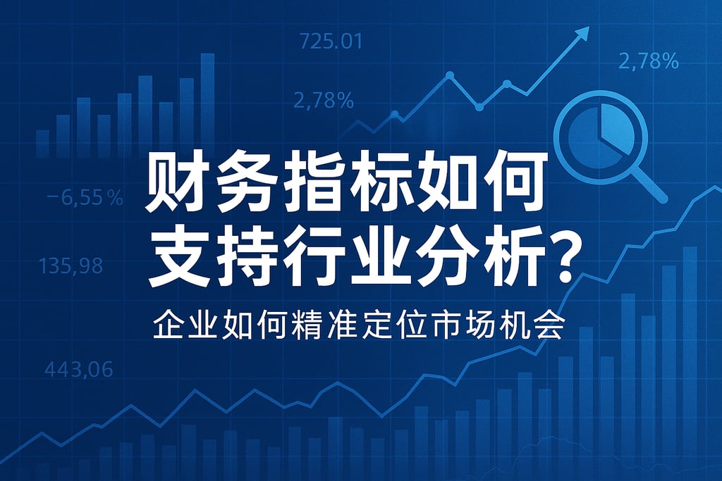 财务指标如何支持行业分析？企业如何精准定位市场机会