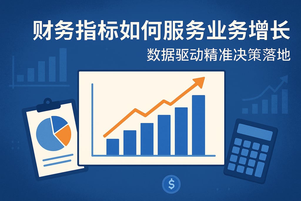 财务指标如何服务业务增长？数据驱动精准决策落地
