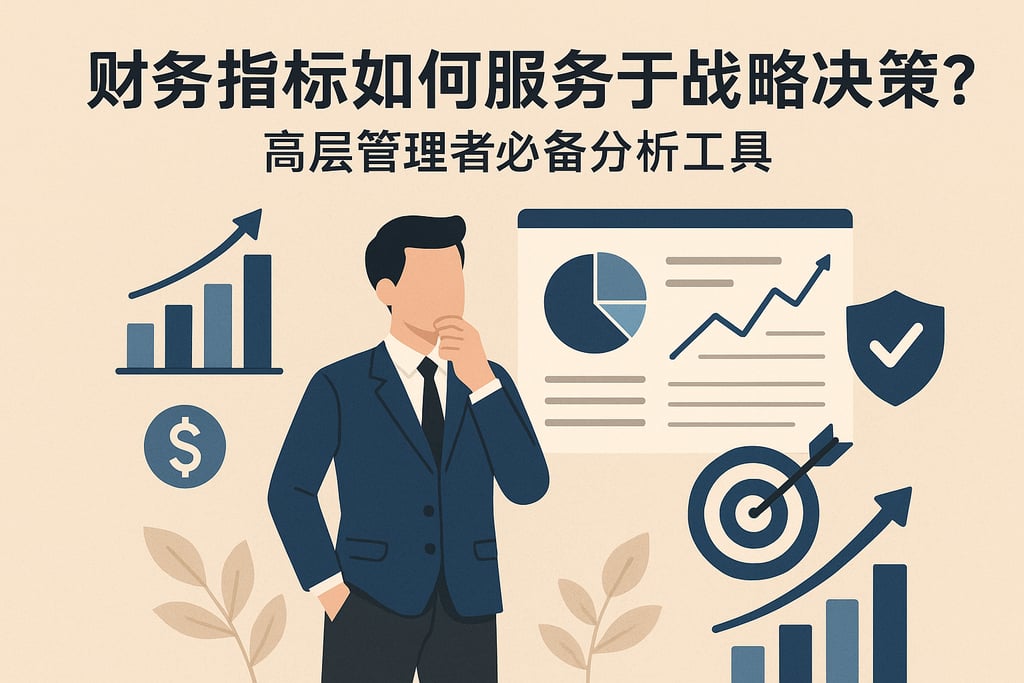 财务指标如何服务于战略决策？高层管理者必备分析工具