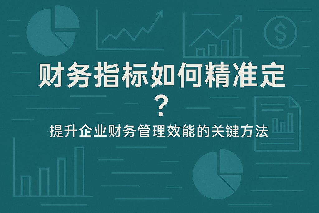 财务指标如何精准设定？提升企业财务管理效能的关键方法