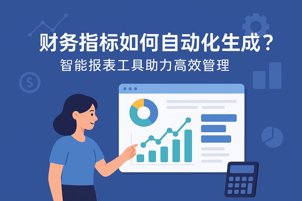 财务指标如何自动化生成？智能报表工具助力高效管理