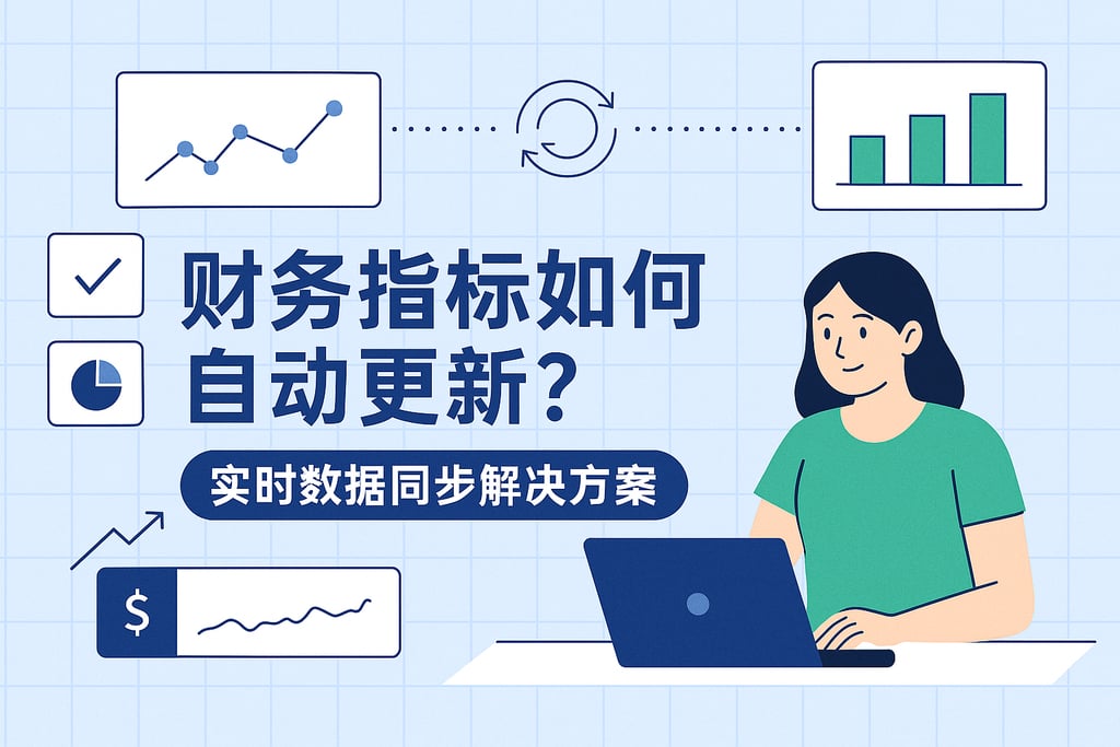 财务指标如何自动更新？实时数据同步解决方案
