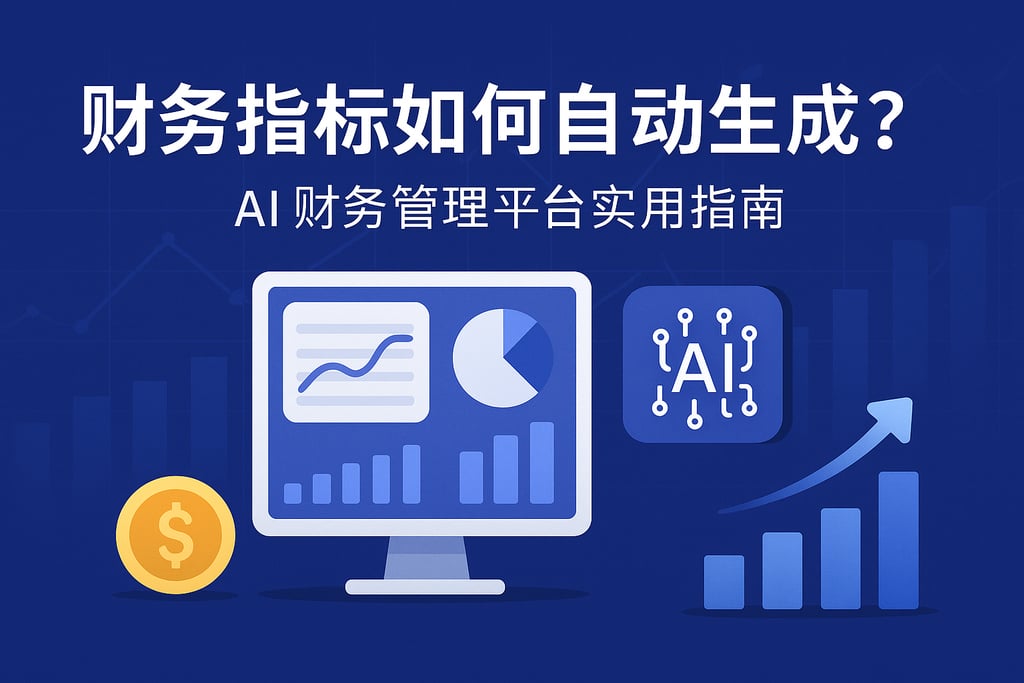 财务指标如何自动生成？AI财务管理平台实用指南