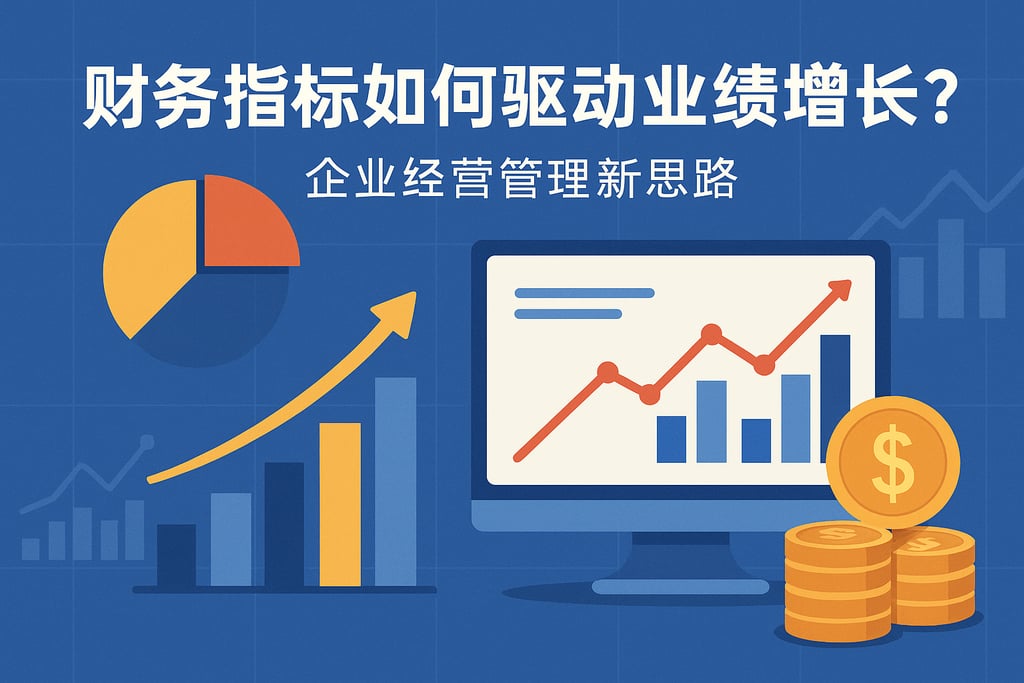 财务指标如何驱动业绩增长？企业经营管理新思路