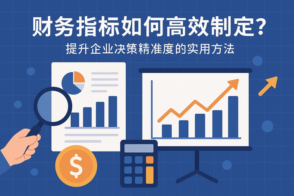财务指标如何高效制定？提升企业决策精准度的实用方法