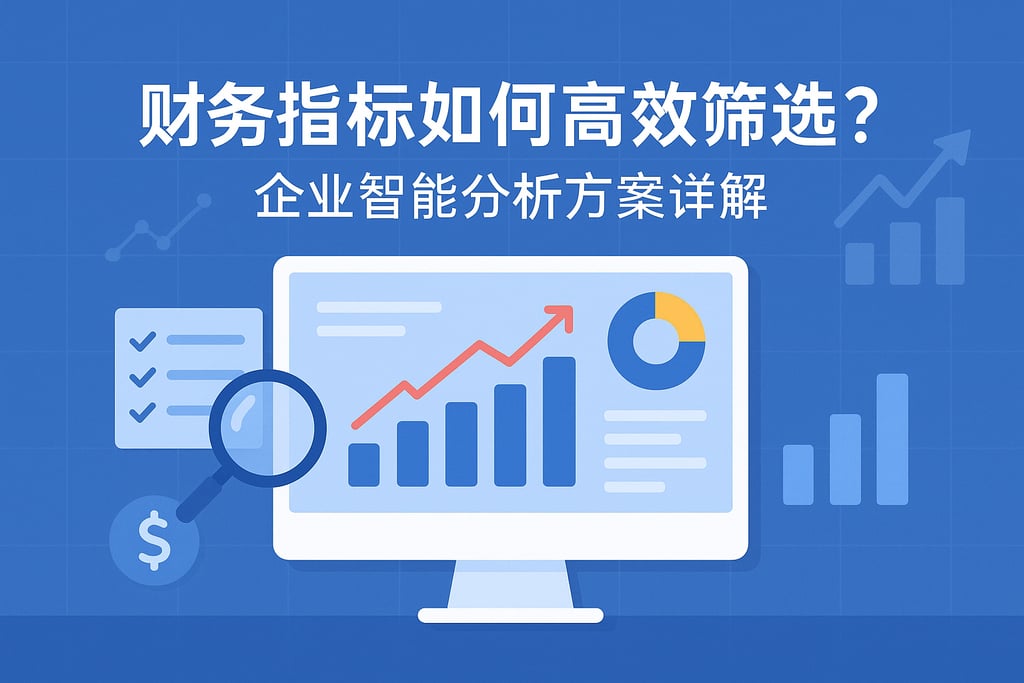 财务指标如何高效筛选？企业智能分析方案详解