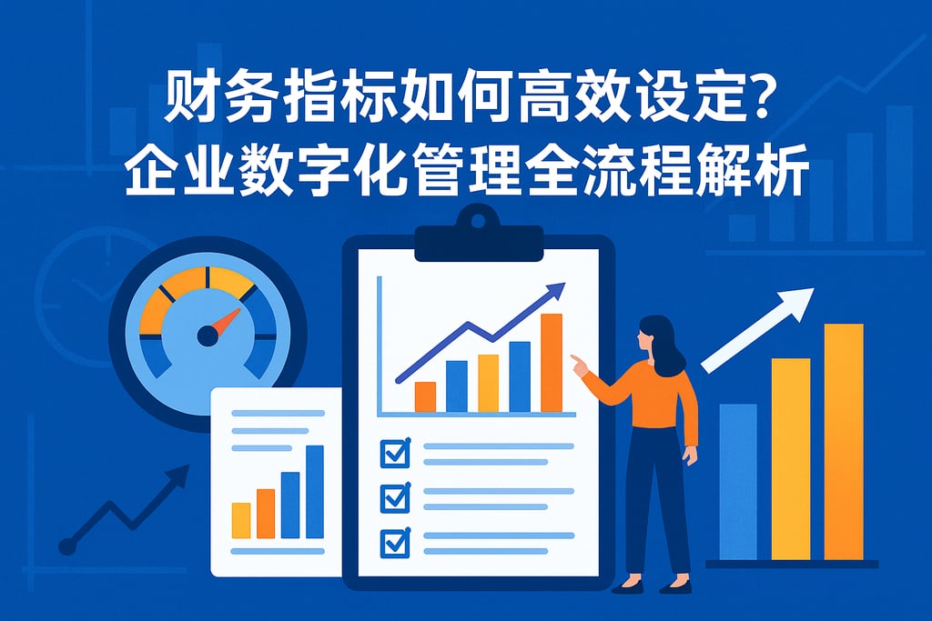 财务指标如何高效设定？企业数字化管理全流程解析