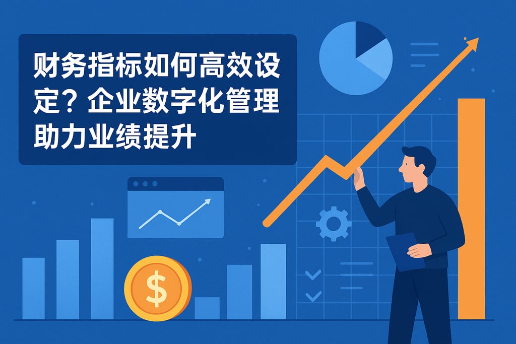 财务指标如何高效设定？企业数字化管理助力业绩提升