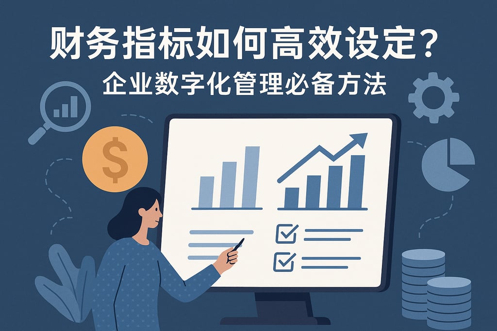 财务指标如何高效设定？企业数字化管理必备方法