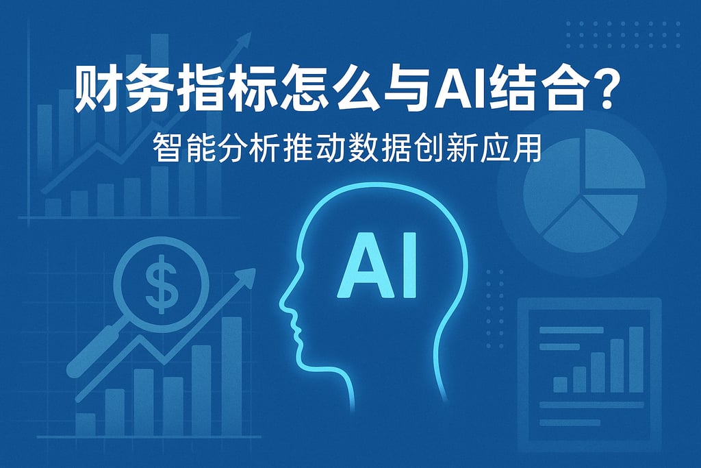 财务指标怎么与AI结合？智能分析推动数据创新应用