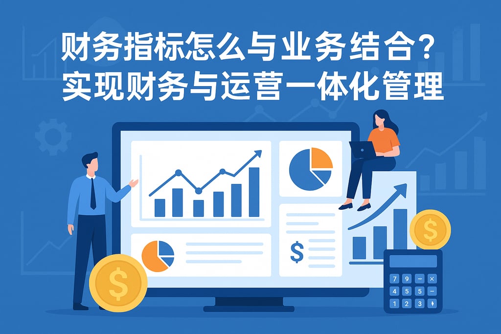 财务指标怎么与业务结合？实现财务与运营一体化管理