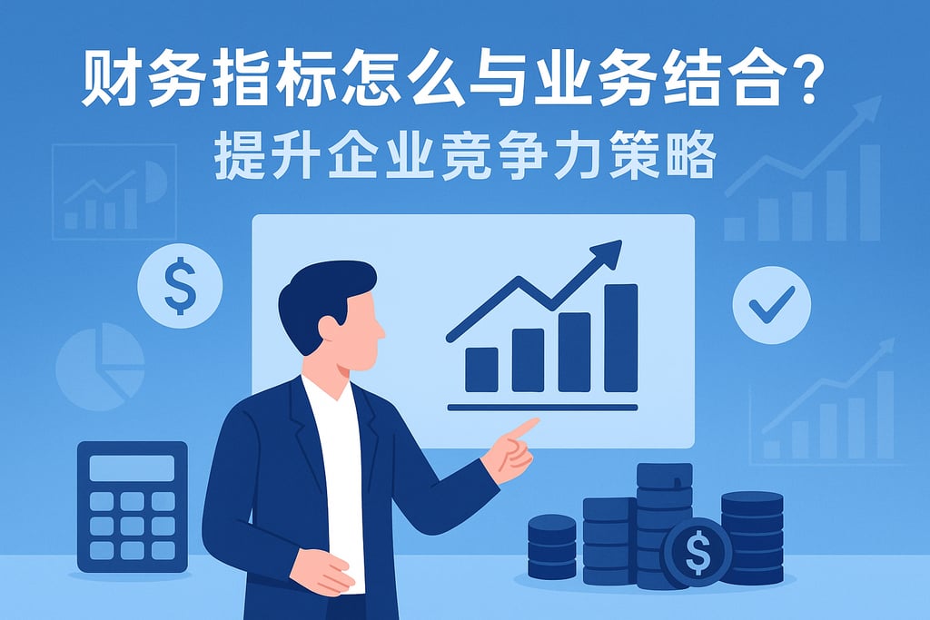 财务指标怎么与业务结合？提升企业竞争力策略