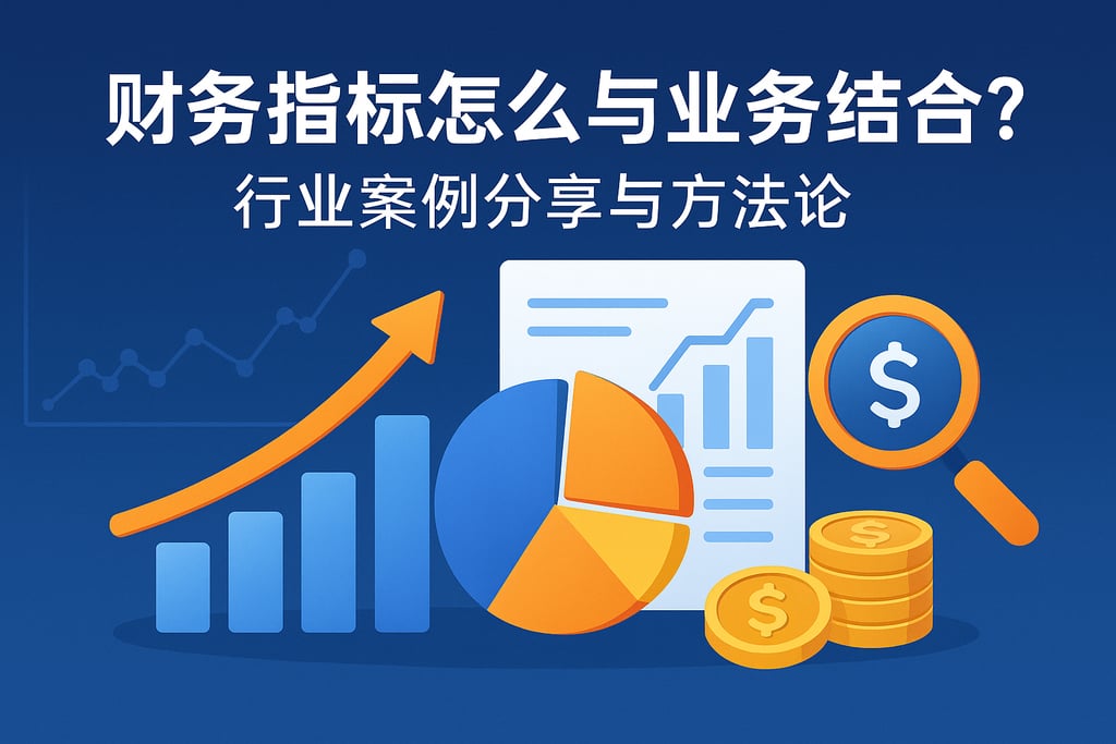 财务指标怎么与业务结合？行业案例分享与方法论