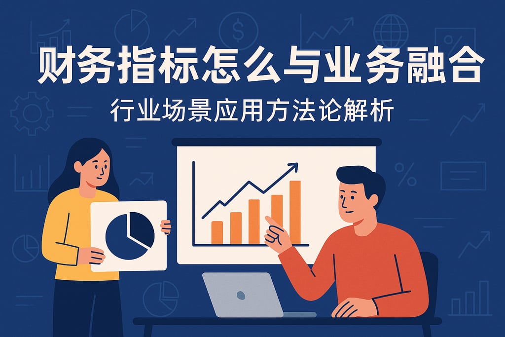 财务指标怎么与业务融合？行业场景应用方法论解析