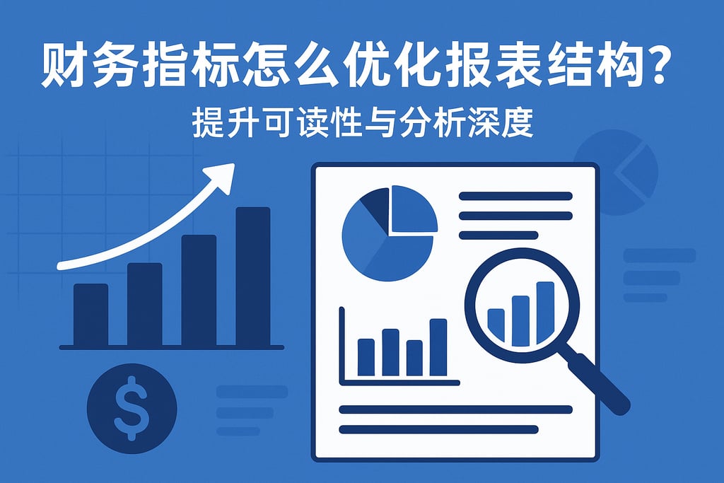 财务指标怎么优化报表结构？提升可读性与分析深度