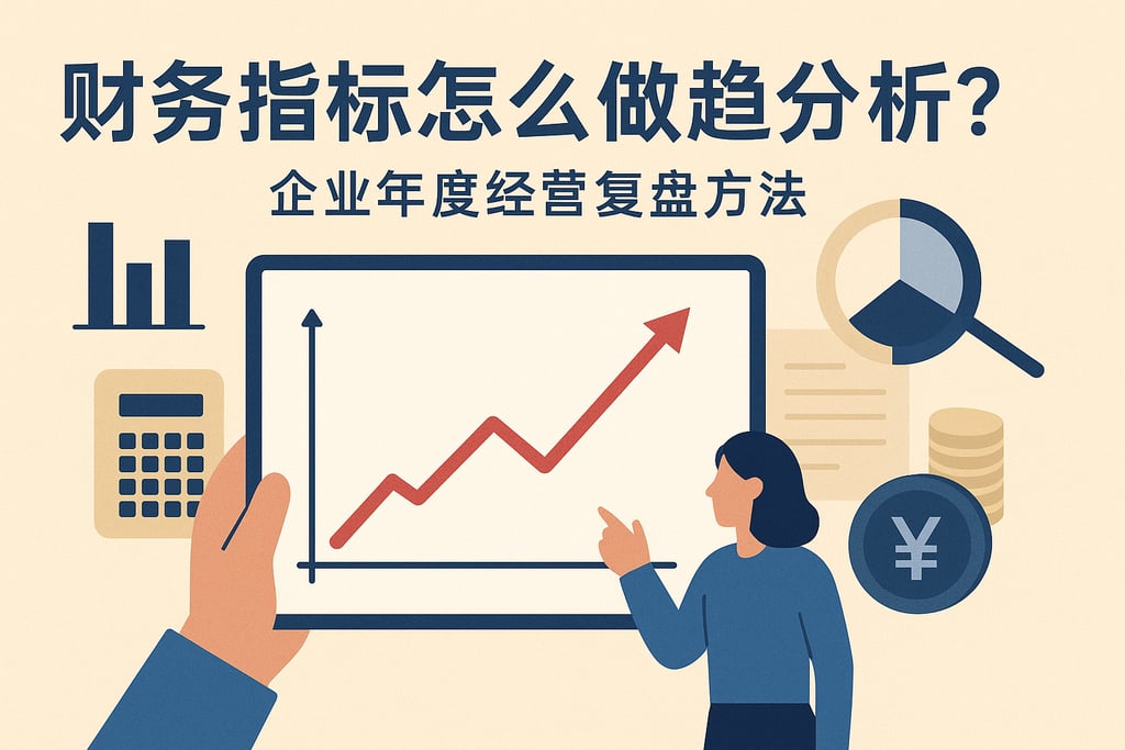 财务指标怎么做趋势分析？企业年度经营复盘方法