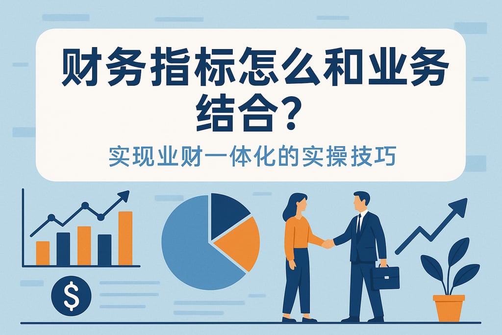 财务指标怎么和业务结合？实现业财一体化的实操技巧
