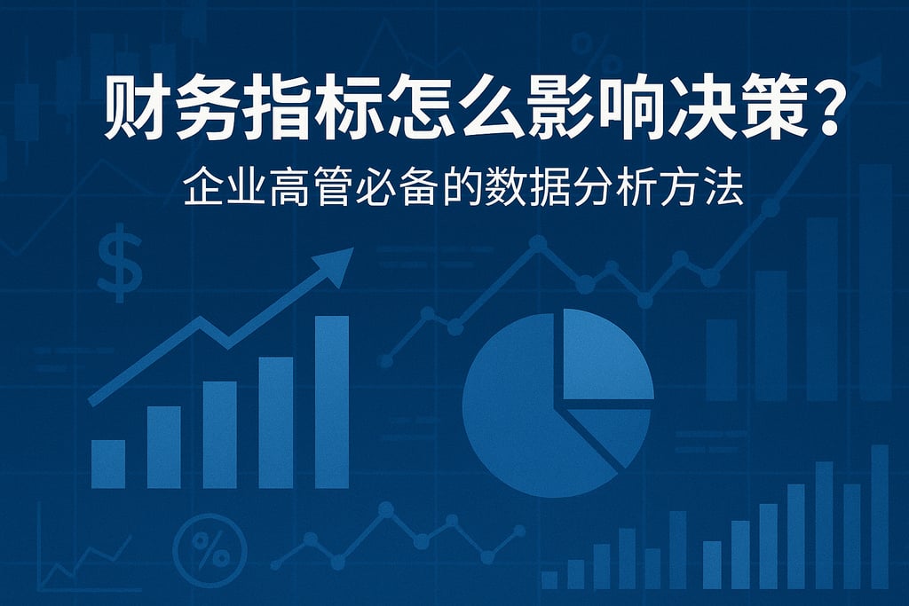 财务指标怎么影响决策？企业高管必备的数据分析方法