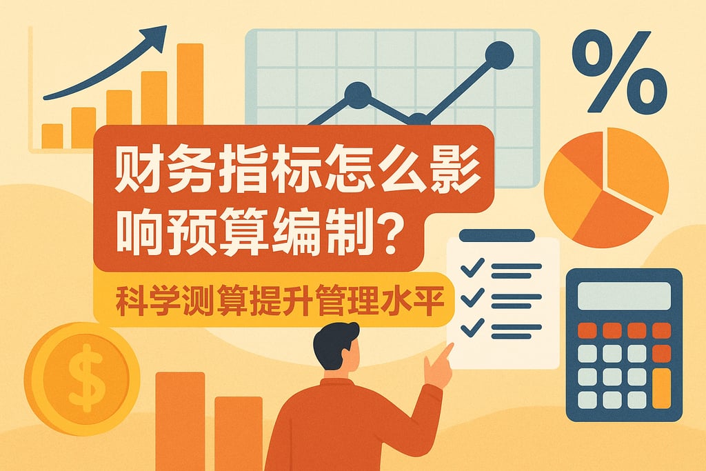 财务指标怎么影响预算编制？科学测算提升管理水平