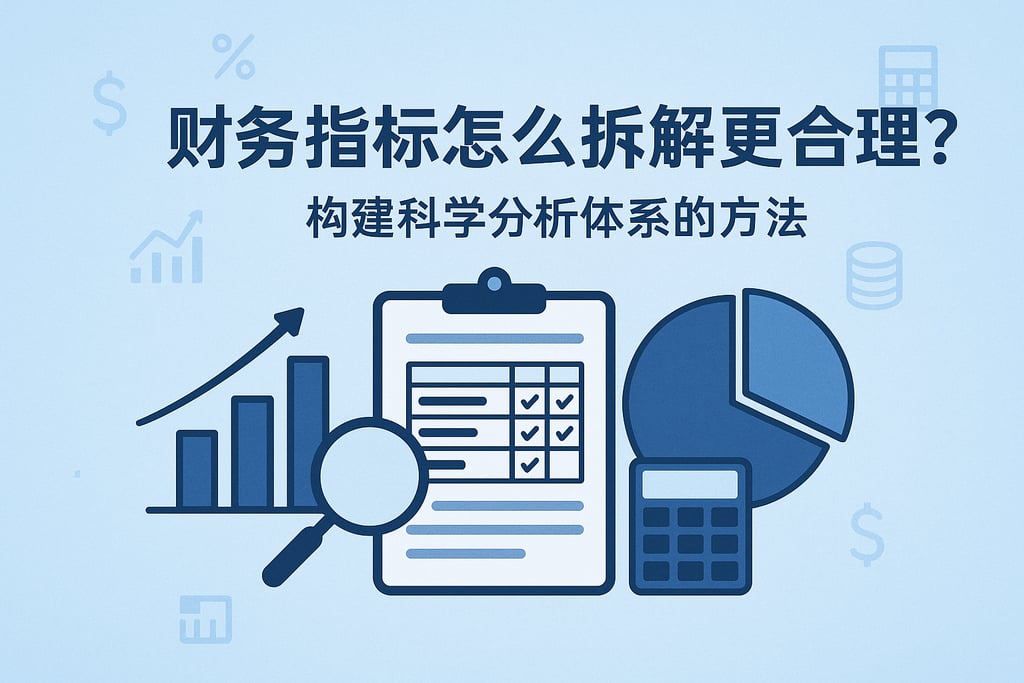 财务指标怎么拆解更合理？构建科学分析体系的方法