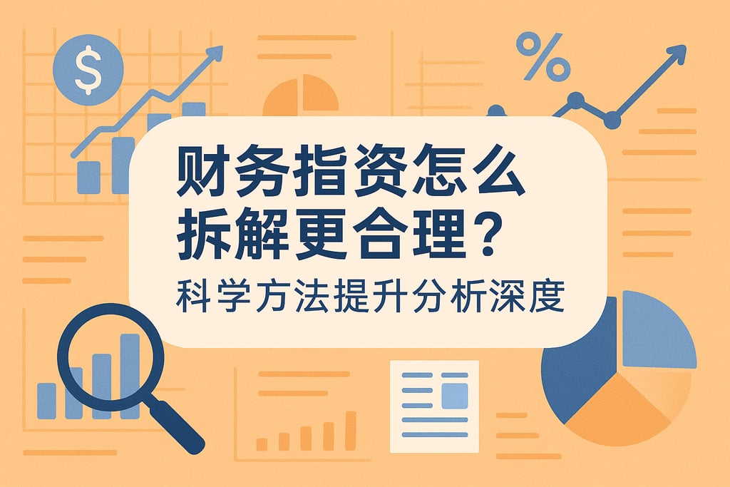 财务指标怎么拆解更合理？科学方法提升分析深度