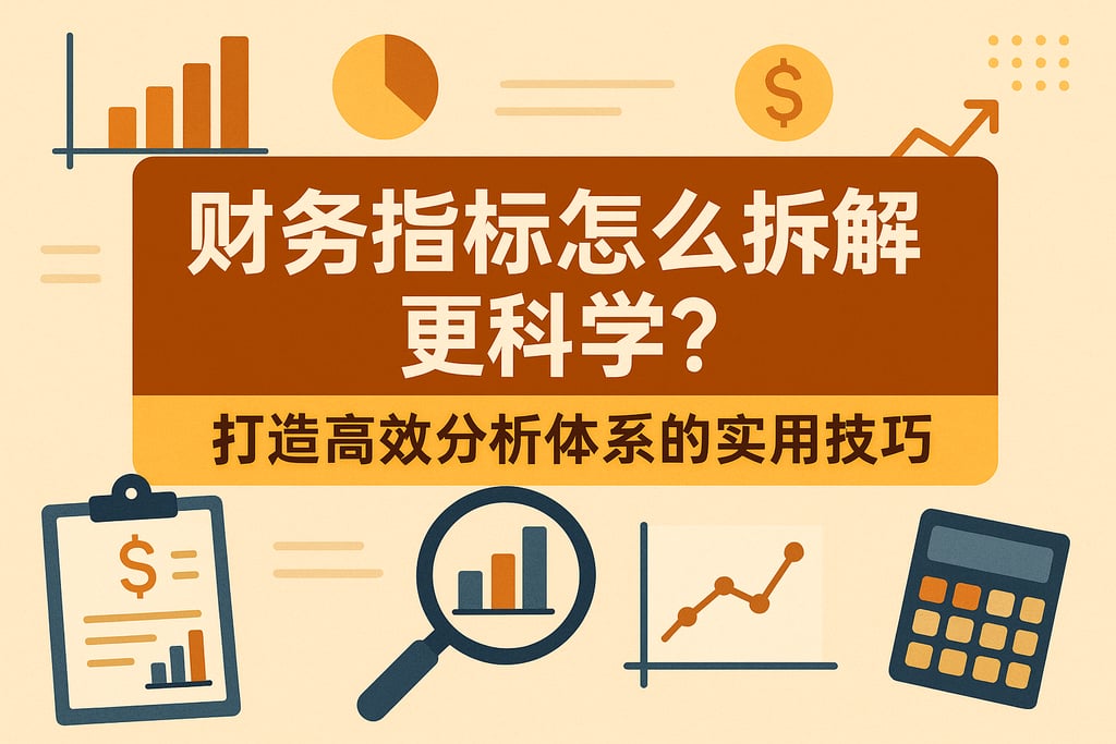 财务指标怎么拆解更科学？打造高效分析体系的实用技巧