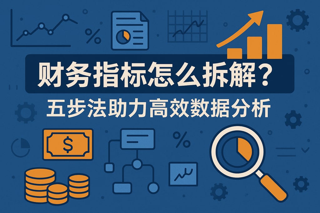 财务指标怎么拆解？五步法助力高效数据分析