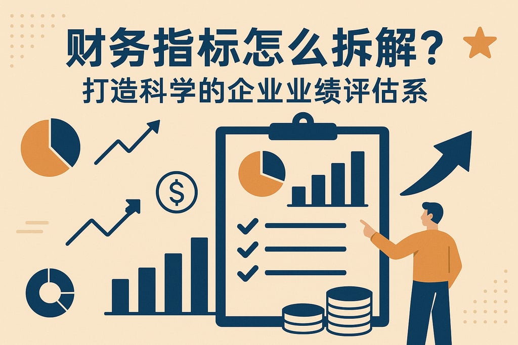 财务指标怎么拆解？打造科学的企业业绩评估体系