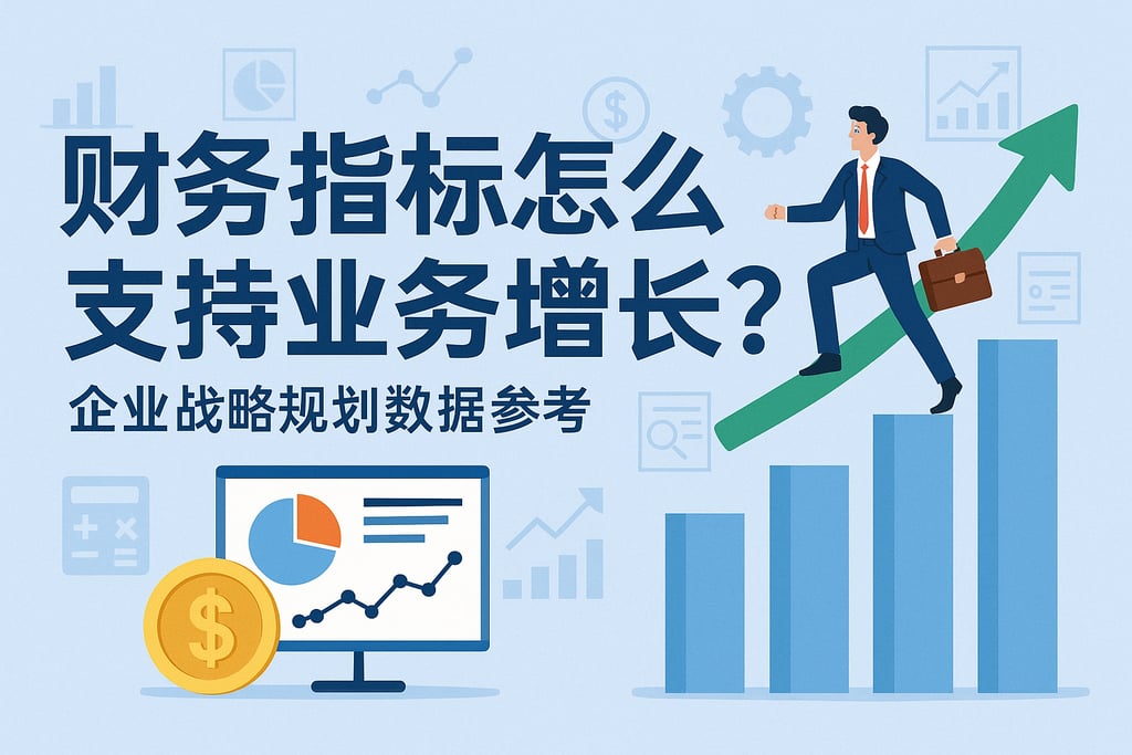 财务指标怎么支持业务增长？企业战略规划数据参考