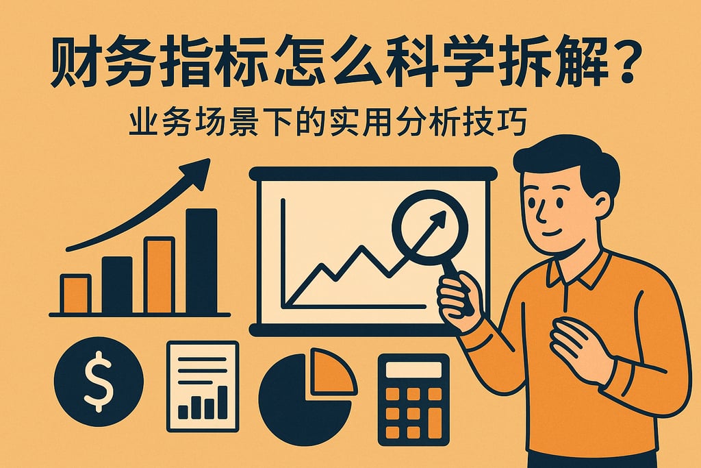 财务指标怎么科学拆解？业务场景下的实用分析技巧