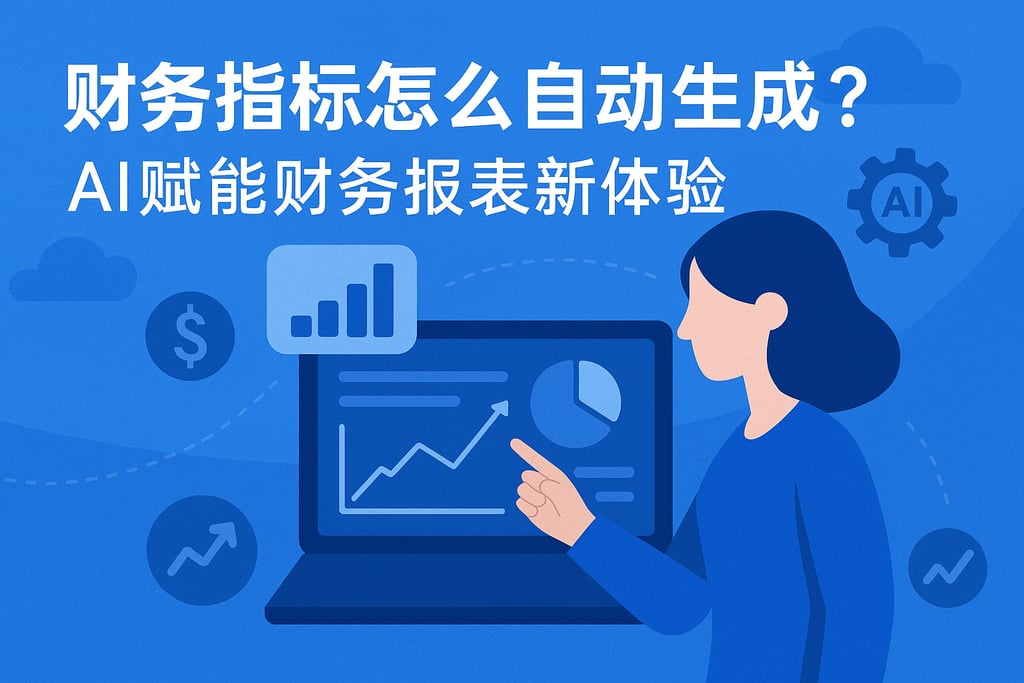 财务指标怎么自动生成？AI赋能财务报表新体验