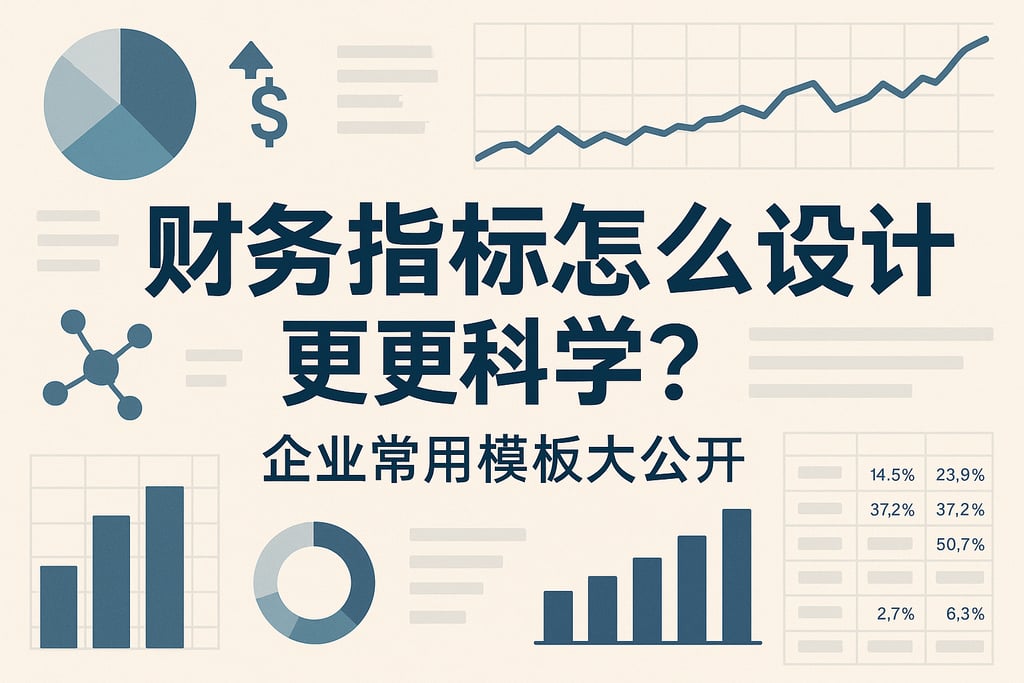 财务指标怎么设计更科学？企业常用模板大公开