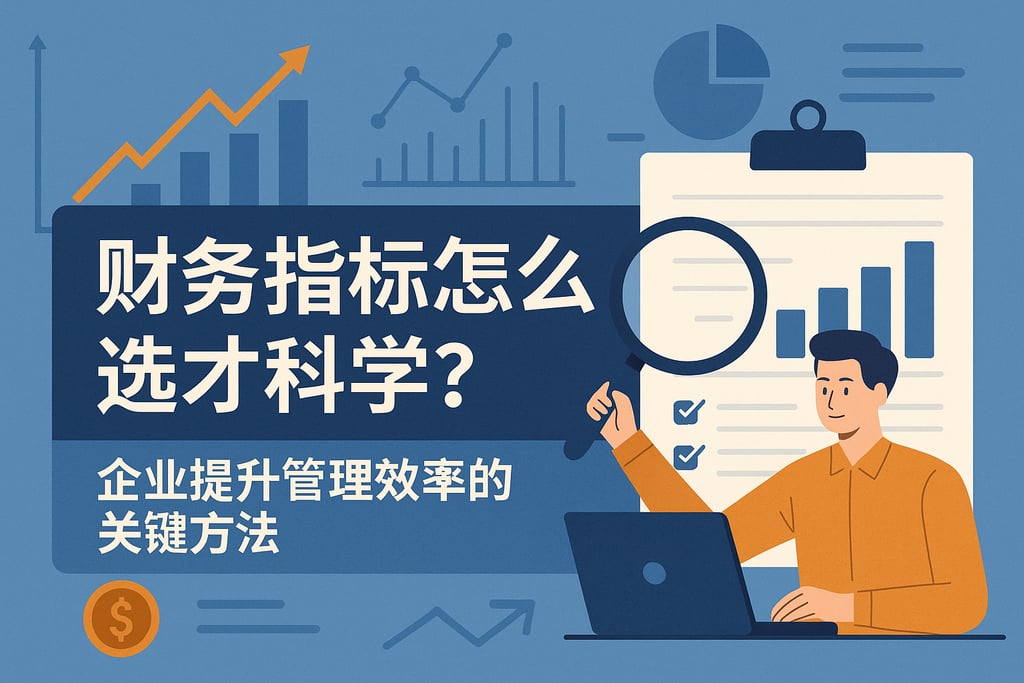 财务指标怎么选才科学？企业提升管理效率的关键方法