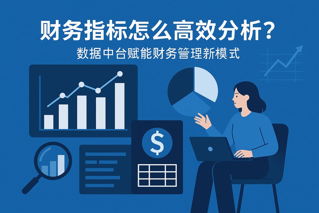 财务指标怎么高效分析？数据中台赋能财务管理新模式