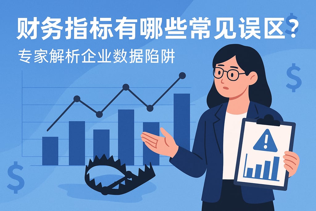 财务指标有哪些常见误区？专家解析企业数据陷阱