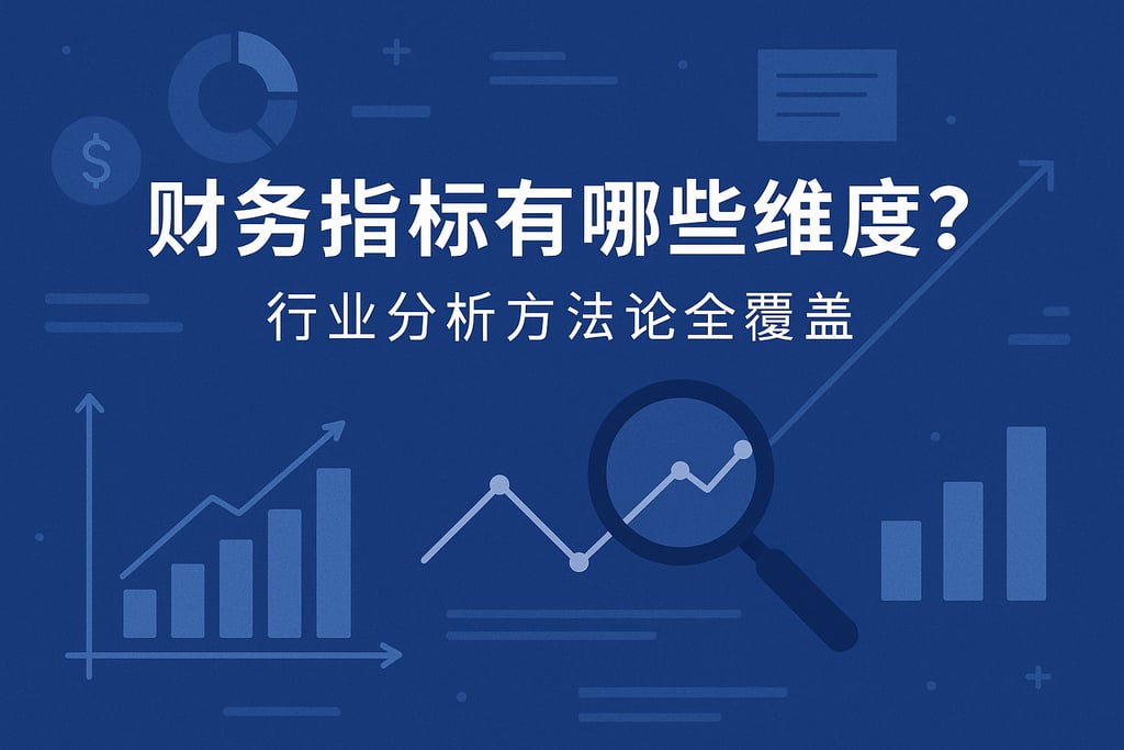 财务指标有哪些维度？行业分析方法论全覆盖
