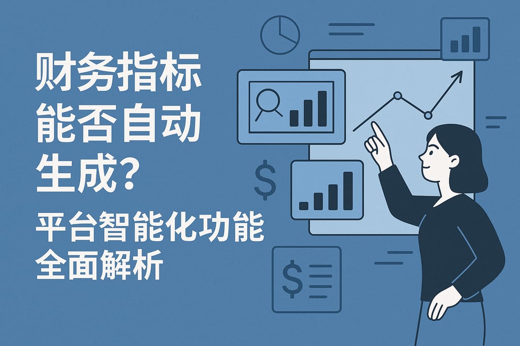 财务指标能否自动生成？平台智能化功能全面解析
