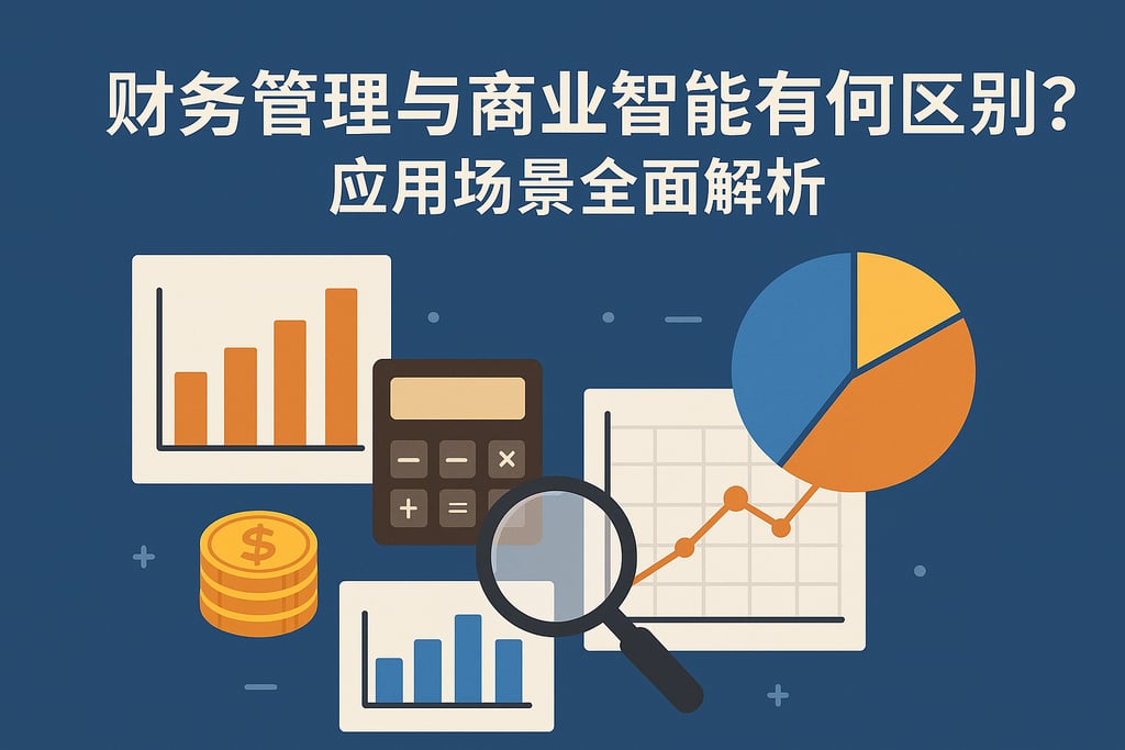 财务管理与商业智能有何区别？应用场景全面解析
