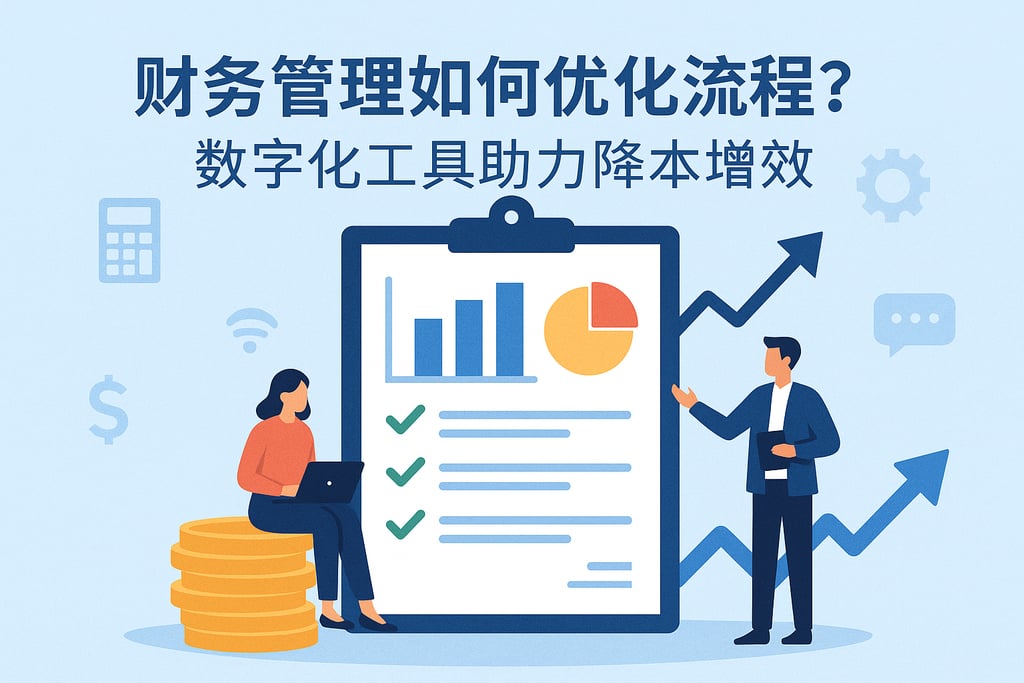 财务管理如何优化流程？数字化工具助力降本增效
