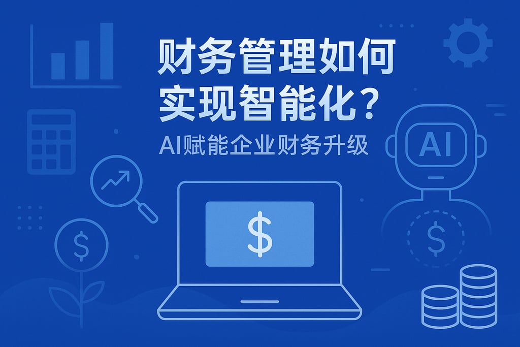 财务管理如何实现智能化？AI赋能企业财务升级