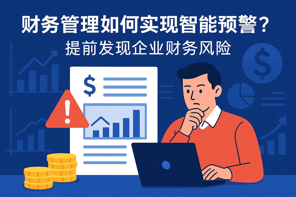 财务管理如何实现智能预警？提前发现企业财务风险